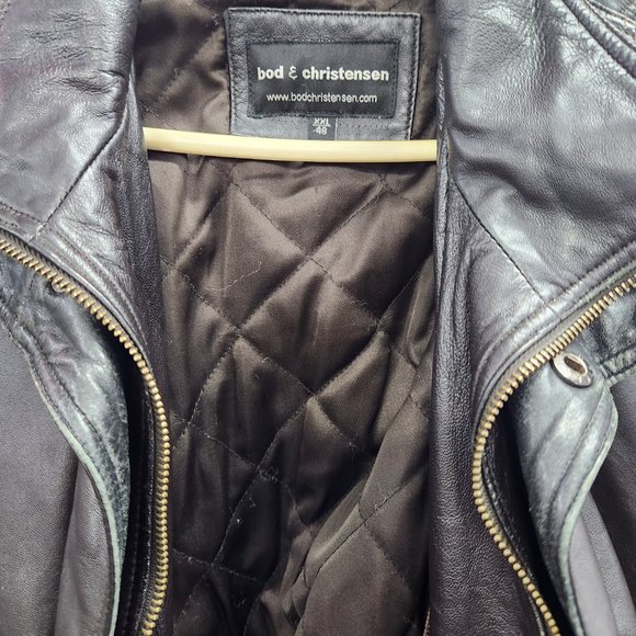 Mens leather jacket - Picture 2 of 3